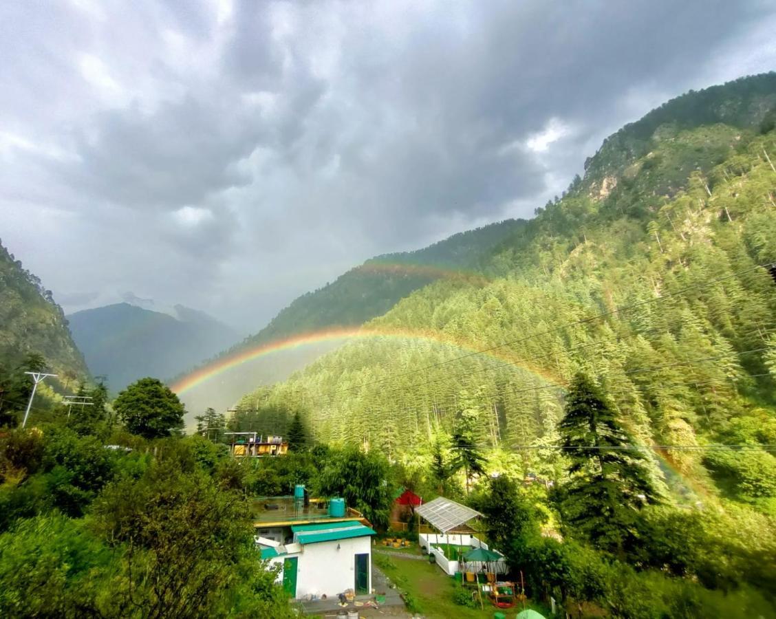 Snow View Guest House Kasol Kültér fotó