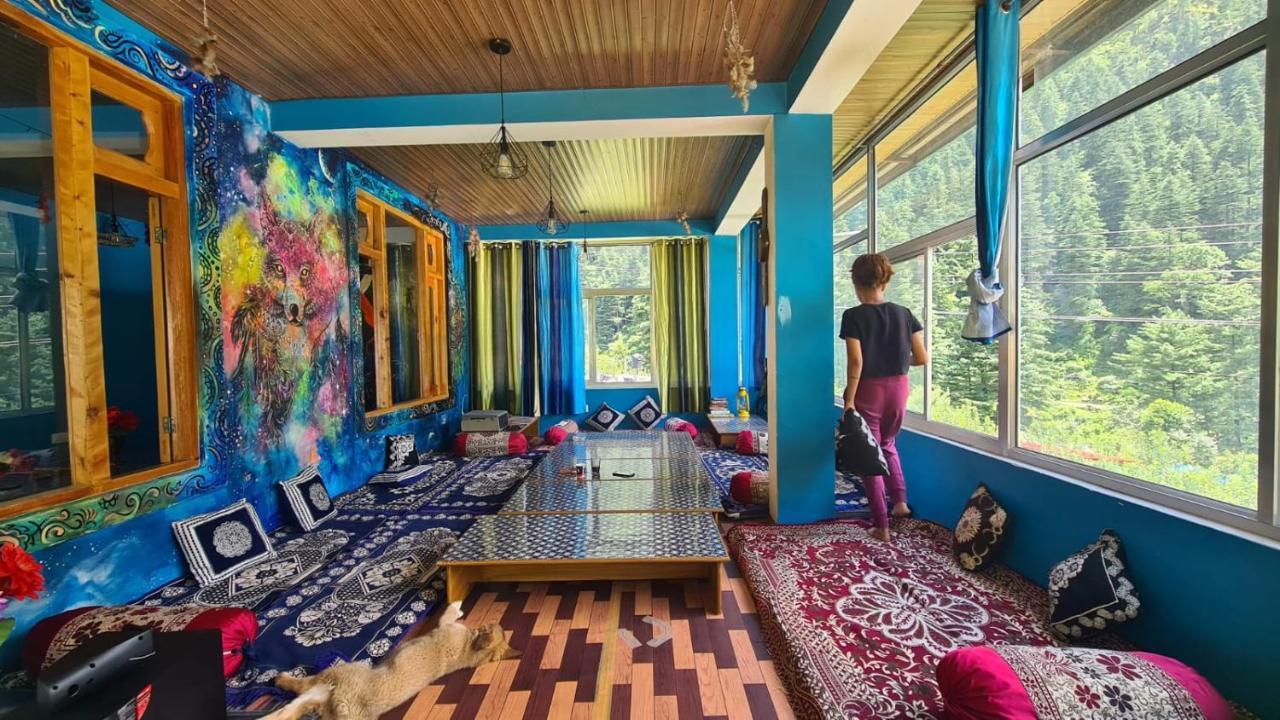 Snow View Guest House Kasol Kültér fotó