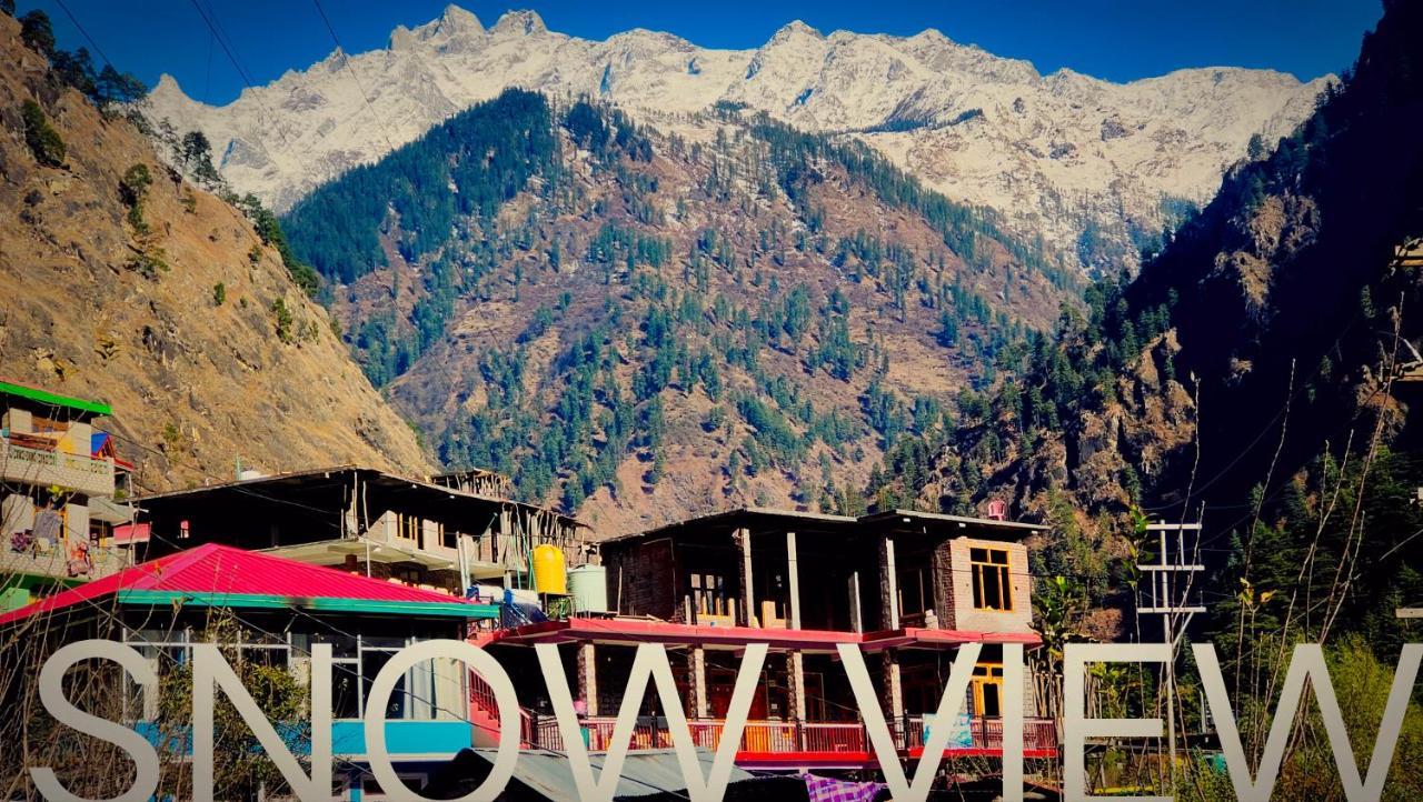 Snow View Guest House Kasol Kültér fotó