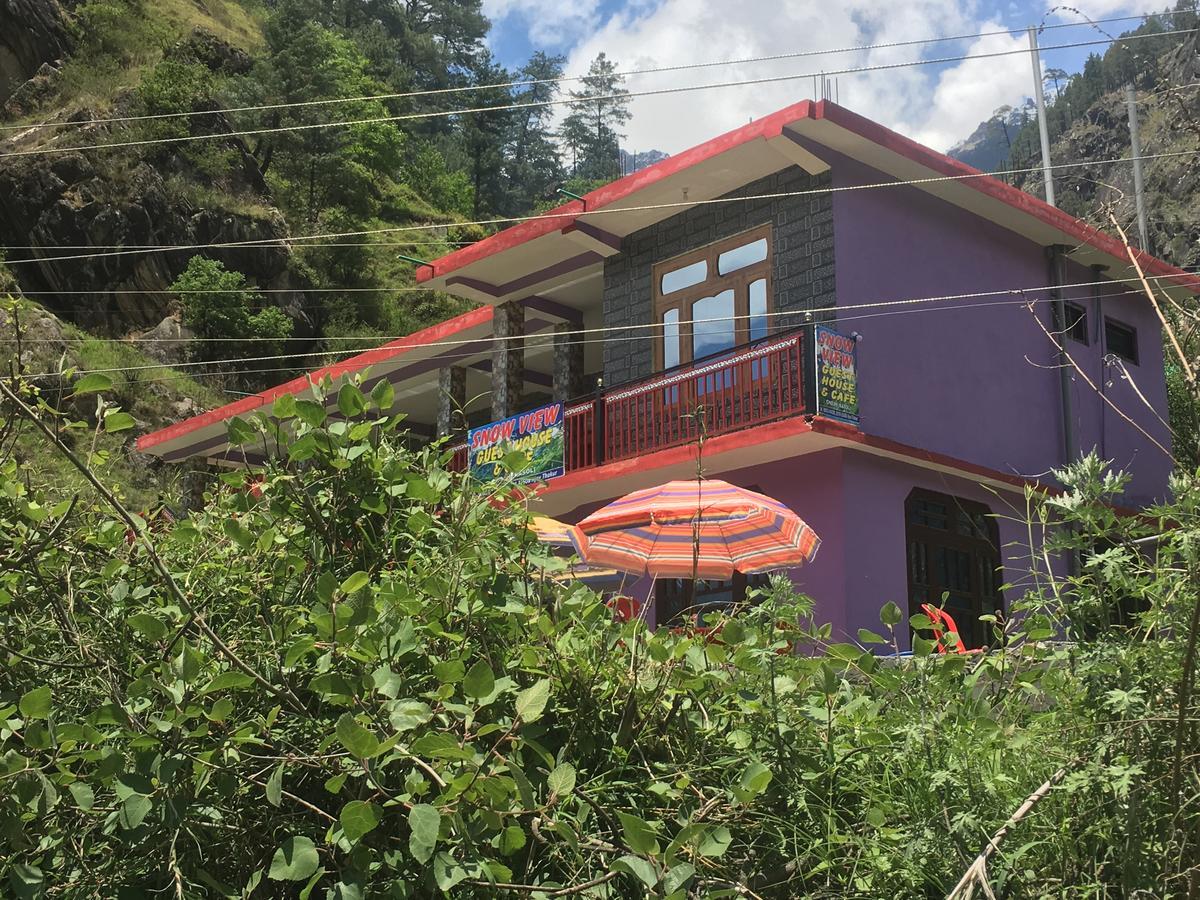 Snow View Guest House Kasol Kültér fotó